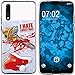Price comparison product image PhoneNatic Silicone Case compatible with Huawei P20 Christmas X Mas M8 Case P20 Cover
