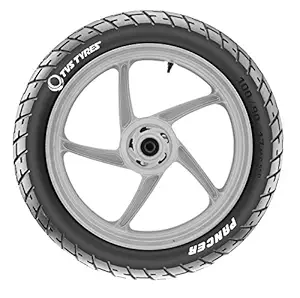 TVS Tyres Pancer Poly X 100/90-17 55P Tubeless Bike Tyre, Rear