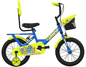BSA cycles Trin Trin 14T 12.00 Inches Frame Track Cycle for Unisex Kids (2 to 5 Years, Multicolor)