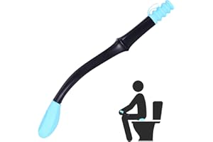 ALEEIK WC Hilfsmittel 15.5inch Toilettenpapierhilfen Toilettenhilfe zum Abwischen Abwischhilfe für Po Toilettenpapierhilfe Lange Reichweite Comfort Wipe für eingeschränkte Mobilität