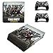 Produktbild Playstation 4 Pro + 2 Controller Aufkleber Schutzfolien Set - Call of Duty: WWII (2) /PS4 P