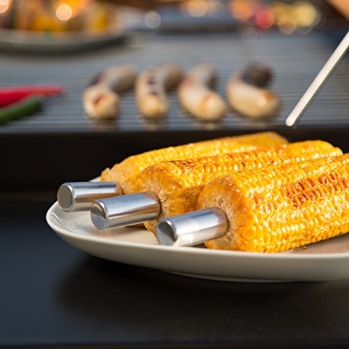 Bruzzzler 16-tlg. Grillset, Profi-Grillbesteck aus rostfreiem Edelstahl im Aluminiumkoffer, 46 x 22 x 8 cm - 5