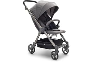 Twistshake 78474, Passeggino Tour pieghevole/0-22 kg/Passeggino sportivo combinato - Grigio