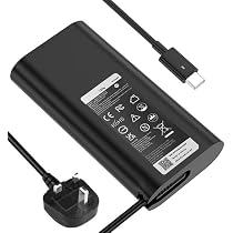 130W USB C Laptop Charger For Dell XPS, Precision & Latitude - Replacement Power Adapter Cord