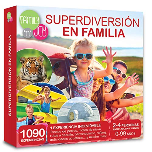 Njoy Experiences- Caja Regalo "Superdiversión En Familia " - Más De 850 Experiencias Familiares A Escoger