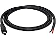 LUVMOXE 14AWG DC Power Pigtails Cable,5.5mm X 2.5mm Male Plug Jack To Bare Wire Open End Power Supply Replacement Repair Cord, For Strip Lihgt,CCTV ,Monitors,etc-3.3ft/1m - View #7