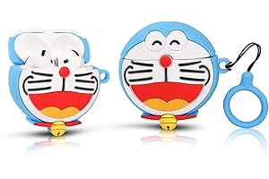 LEWOTE Compatibile con Apple Airpods 4, custodia protettiva divertente 3D con portachiavi (DLAM)