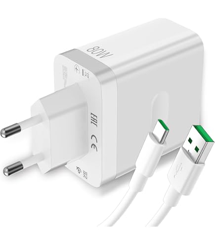 Caricatore Rapido 65W ACAGET Con Cavo USB-C 1M – SUPER VOOC Per OnePlus, OPPO, Realme - 2