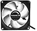 Produktbild Tacens 3Auraproii - Computerlüfter (8cm, 1000 U/Min, Fluxus Pro Technologie, Speed Adapter, PWM, Ultra-Leise, Vibrationssicher) Farbe schwarz