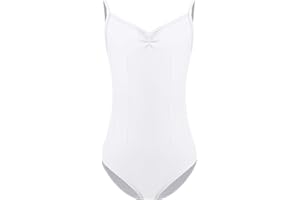 ZYXWVU Body Danza Classica Bambina Body Ginnastica Leotards con Spalline Regolabili
