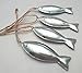 Produktbild 12 Fische Deko Zinkblech Silber Kommunion Konfirmation Taufe Bad Tischdeko Maritim Strand Sommer Sealife