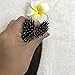 Full Shine 22" 40g 50Strands Per Package Chocolate Brown Hair Extensions Colour #4 Keratin Extensions Hair Nano Beads Stick Tip Human Hair Extensions 0.8 g per Strand
