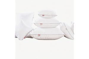 ZZDZW Extra Large Cushion Inner Pads,Square & Rectangular Pillows Inserts Decorative Throw Pillow Core Stuffer With Zipper PP Cotton Fillings For Bedroom Couch Sofa Cushion Filling(50x80cm 1pc)