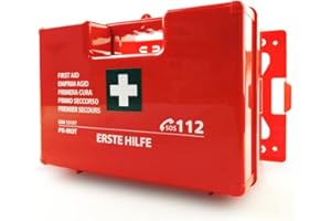 notlok Safety Work – Trousse de Secours Complete DIN 13157 | Trousse Premier Secours - Boîte Pharmacie Murale | Pour Entreprise & Maison | Kit avec Pansements & Couverture de Survie Isothermique