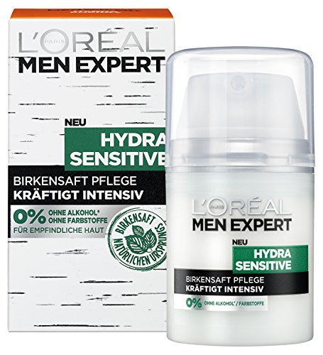 L’Oréal Men Expert Hydra Sensitive Birkensaft Feuchtigkeitspflege, 2er Pack (2 x 50 ml) - 3