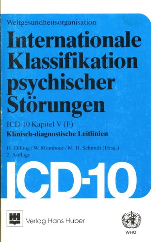 Icd 10 Psychische Störungen Pdf Internationale Klassifikation psychischer Störungen: ICD-10 Kapitel V