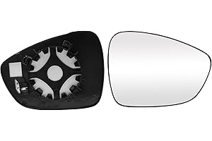 TTCR-II Verre Rétroviseur Compatible avec Citroen C3/C4/C5/DS3/DS4/DS5 2009-2015 Verre Miroir Chauffant Peugeot 508/508SW 2011-2018, Rétroviseur Rechange pour Citroen/Peugeot Remplacer Miroir（Droite)