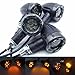 Magideal 4x Universal Motorcycle LED Amber Lamp Rear Turn Signal Brake Lights RS.870.00