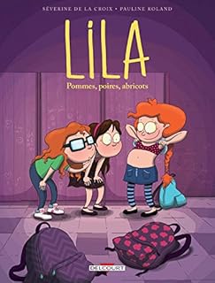 jaquette livre Lila, pommes, poires, abricots