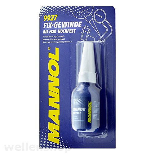 Preisvergleich Produktbild 5x Gewindesicherung Schraubensicherung hochfest anaerob 10ml