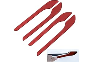 MAGIC SELECT 4 Stück Autotürgriffe ABS-Abdeckungen mit Aufkleber Kompatibel mit Tesla Model 3 Auto. Wasserdicht und Kratzfest Dekorative Aufkleber für Autotürgriffe.