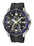 Casio Herren-Armbanduhr XL Edifice Analog Quarz Resin EFM-502-1AVEF