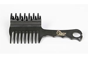 NETPROSHOP Mähnenkamm mit Clip und Gummiband-Halter Alles in einem Flechthilfe für Pferde