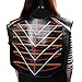 Kloud City PVC Waterproof Stripes Wrap Salon Apron Barbers Collar Colouring Cape for Hair Cutting Dyeing with Magnetic Closure RS.1504.00