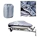Produktbild wepeculior wasserabweisend 210D Rennboot Boot Cover für 20–22 ft Beam 317,5 cm trailerable Fisch Ski v-hull Wetter Proof UV-Schnee geschützt grau