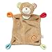 Produktbild Fehn 091267 Schmusetuch Teddy / Schnuffeltuch mit Teddy-Köpfchen zum Greifen, Fühlen, Knuddeln und Liebhaben für Babys und Kleinkinder ab 0+ Monaten