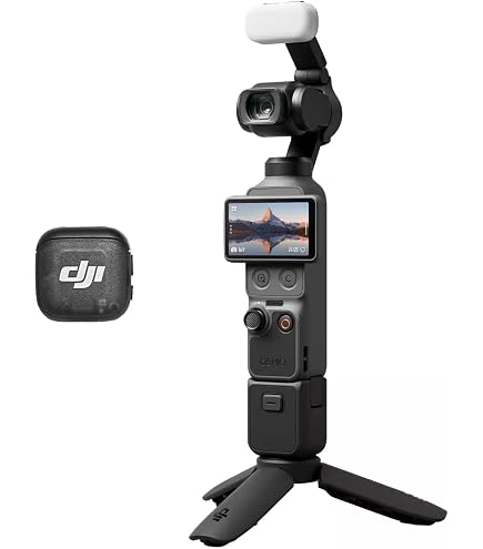 DJI Osmo Pocket 3, camera with 1'' CMOS and 4K/120 fps video, 3