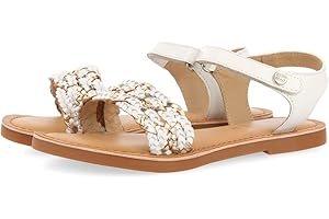 GIOSEPPO Sandalias Blancas DE Piel con Trenzado Bicolor para NIÑA YUTI