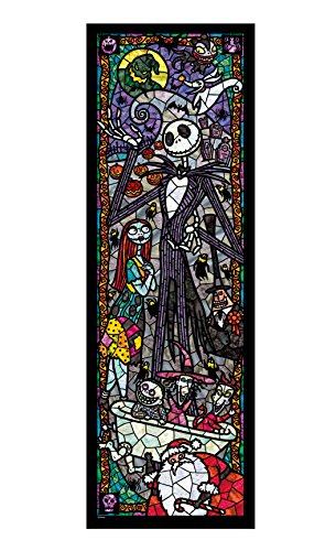 456-piece jigsaw puzzle Stained Art Nightmare Before Christmas tightly series (18.5x55.5cm)