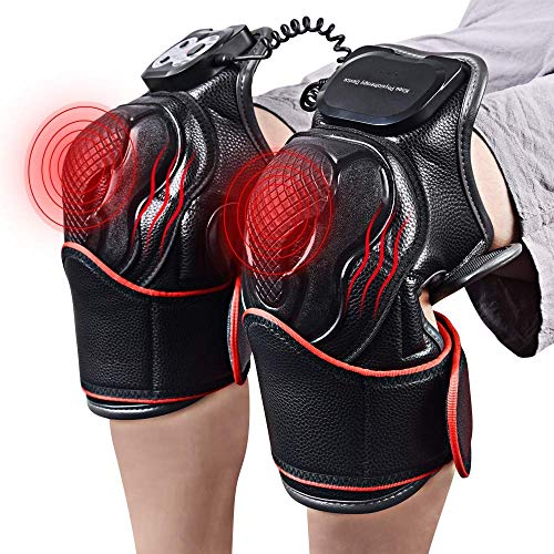 Preisvergleich Produktbild YINmume Knie-Gelenkphysik-Massage elektrische Massage Schmerzlinderung Rehabilitation Massage Massage Knee Magnetic Vibration Heizung Massage