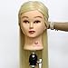 Neverland Beauty 30" Long Smooth 100% Synthetic Blonde Hair Hairdressing Equipment Styling Head Doll Mannequin Training Head Tools Braiding Cutting Student Practice Model with Clamp UK Stock
