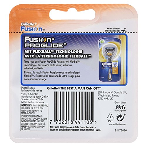 Gillette Fusion Rasierklingen für Männer, 8 Stück - 2