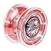 Price comparison product image YOYO FACTORY FAST 201 Professional YoYo for Beginners to Intermediate with Adjustable Response, Red