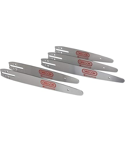 Lama Barra Carving Per Motosega 25cm - Catena 1/4 10 Pollici, Compatibile Con ALPINA, CASTOR - Foto 10