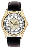 Der kleine Bigben. Schöne Britische Kunst Big Ben Uhr Zifferblatt Collectible 40 mm hochwertigem Messing Armbanduhr