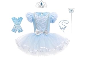 Lito Angels Principessa Tutu Ballerina Costume per Bambina, Vestito dal Balletto Danza Classica