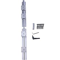 2 Stück Linearführung SBR20 Linearschienen Gleitschiene Welle 4 pcs SBR20UU Rostfreie Linearwagen 800mm vorgebohrten Löchern für DIY 3D-Drucker und CNC-Maschinen 2 Stück Linearführung SBR20 Linearschienen Gleitschiene Welle 4 pcs SBR20UU Rostfreie Linearwagen 800mm vorgebohrten Löchern für DIY 3D-Drucker und CNC-Maschinen