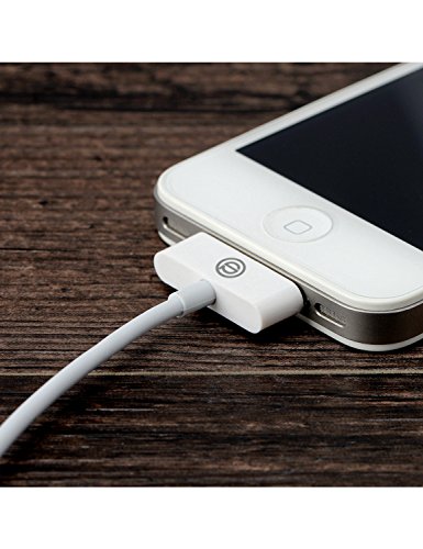 iPhone 4s Kabel, OPSO 1.2m [Apple MFI zertifiziert] iPhone 30 Polig auf USB Kabel für iPhone 4 / 4s, iPad 1/2/3, iPod-Note, iPod Nano – 4.0 Füße (1.2 Meter) – Weiß - 6