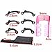 Ungfu Mall 1 Set Secret Invisible nose upward lift clip Nose up Shaping Bridge Straightening Beauty Clip Straight Nose Corrector Clip