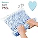 Produktbild Enjoyee 10 Stück Vakuumbeutel Reise Aufbewahrungsbeutel 3 Größe AufbewahrungsbeutelVakuum Beutel Kleidung Hand Rollen Compression Bag mit Klebezettel beschenken