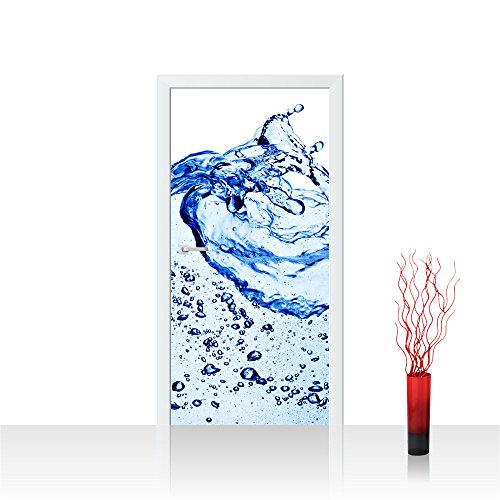 Vlies Türtapete 100x211 cm - Top ! PREMIUM PLUS Tür Foto Tapete ! Türposter XXL Türpanel Bild Fototapete Türfolie Poster Fototapeten Deko Meer Wasser See - no. 153