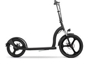 YOUIN You-Go 2XL Patinete eléctrico, 40 kilómetros autonomía, Ruedas 20/16, Pantalla LCD, suspensión, con servcio técnico y más de 120 talleres