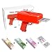 Produktbild (Lebenslange Garantie) Geld Pistole Waffe Money Gun Cash Cannon Dollar Scheine Spielzeugpistole