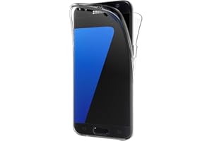 AICEK Etui do Samsung Galaxy S7 Edge, pełne ciało 360 stopni przezroczysta silikonowa osłona do Samsung S7 Edge osłona na zderzak przezroczysta obudowa (5,5 cala)
