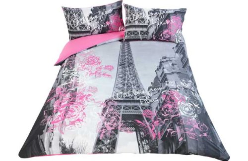 Photographic Paris Bedding Set - Double.