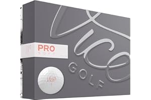 Vice Golf Pro Soft 2020 | 12 Golf Balls | Features: 3-Piece Cast Urethane, Soft Feel, High Ball Flight Stability | More Colors: Neon Lime/Red | Profile: Designed for Ambitious Golfers